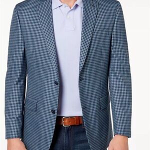 Michael Kors Men’s Classic Fit 48 R Navy Sport Coat Blazer New